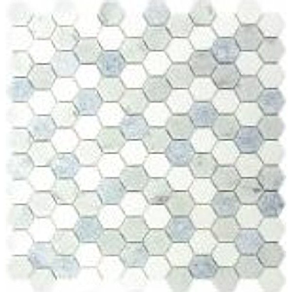 Marmo Blue Mini Hex