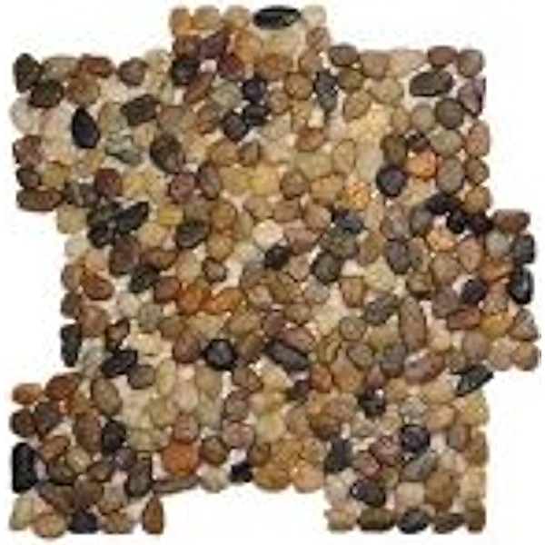 Pebble Stone Multicolor Round Small