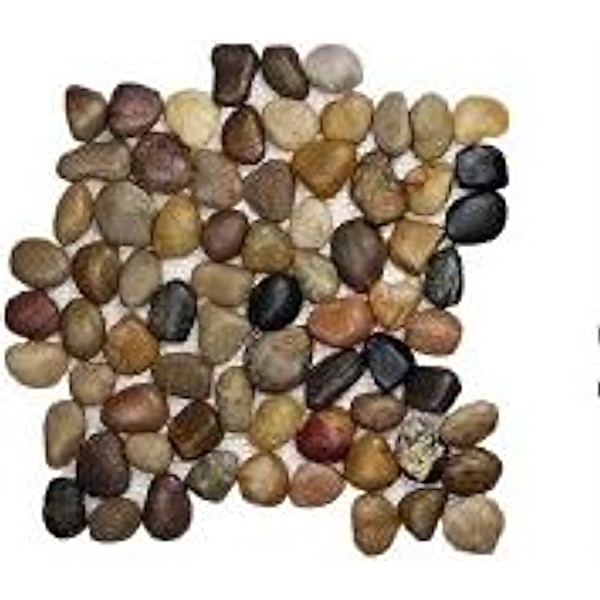 Pebble Stone Multicolor Round