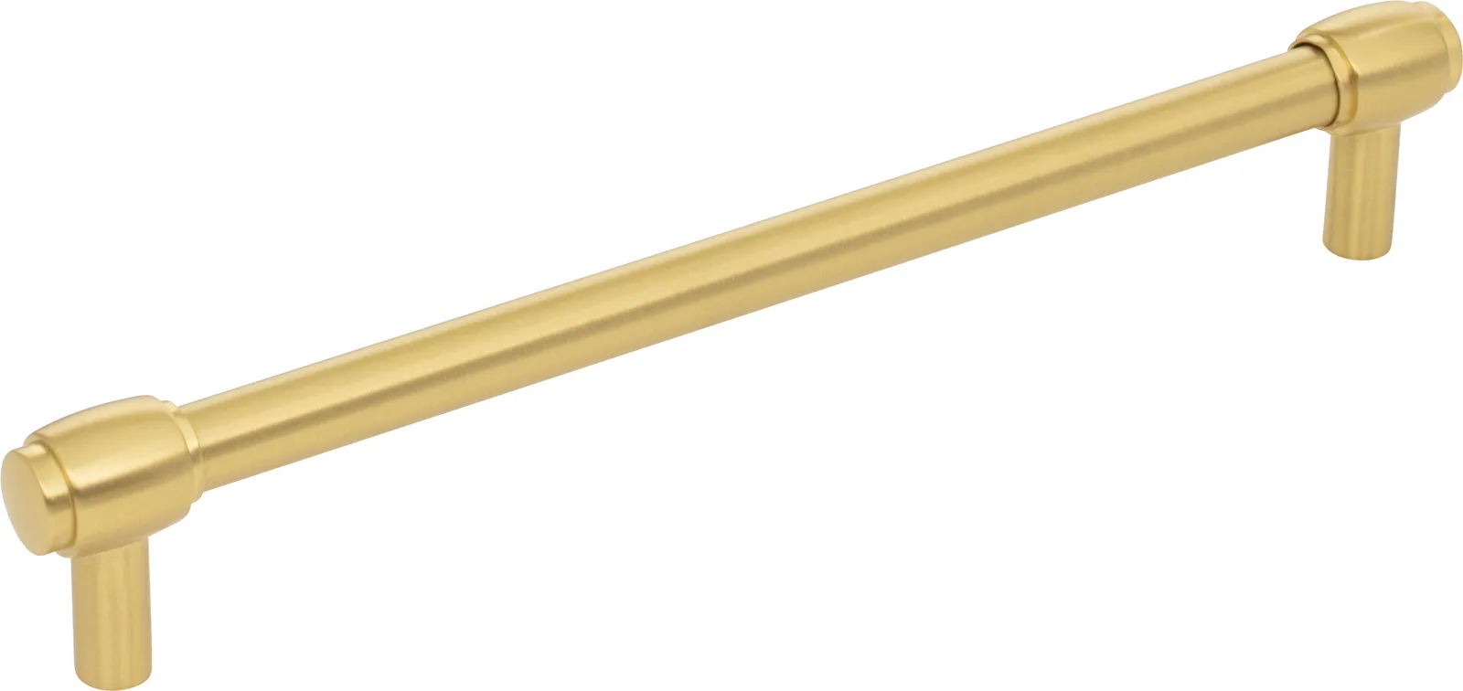 Hayworth Cabinet Pull-192 in Satin Bronze, decorative hardware for cabinets, 8-1/2 inches overall length, modern design