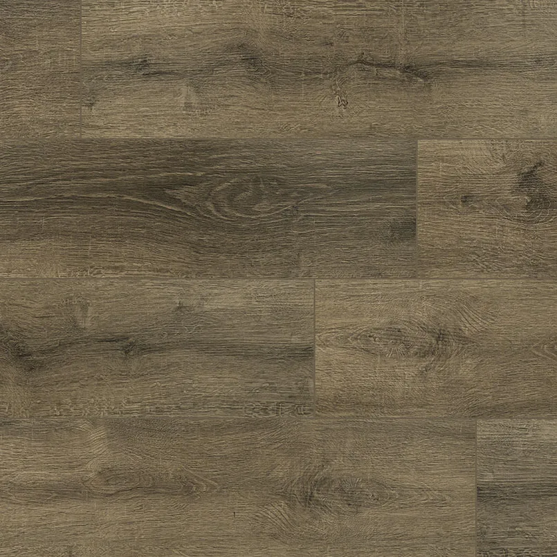Xl Cyrus - Walnut Waves LVP Plank in brown color, low gloss finish, 9x60 size, made of durable material