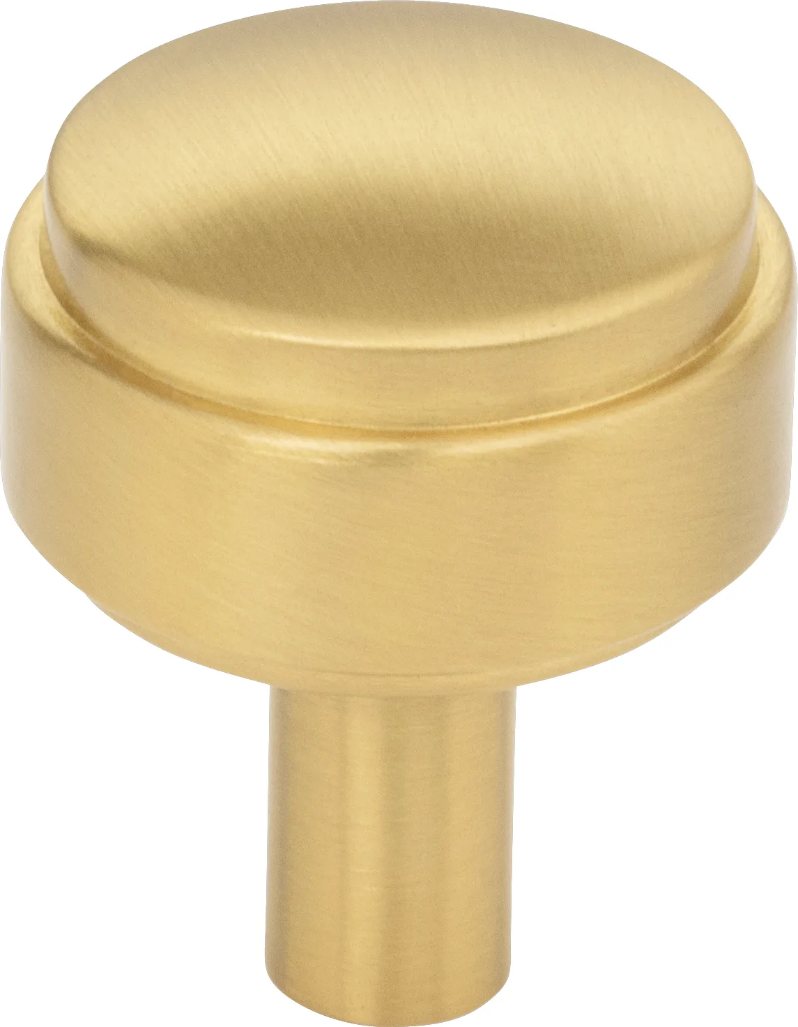 Hayworth Cabinet Knob in Polished Nickel, 1-1/8" diameter, decorative hardware for cabinetry