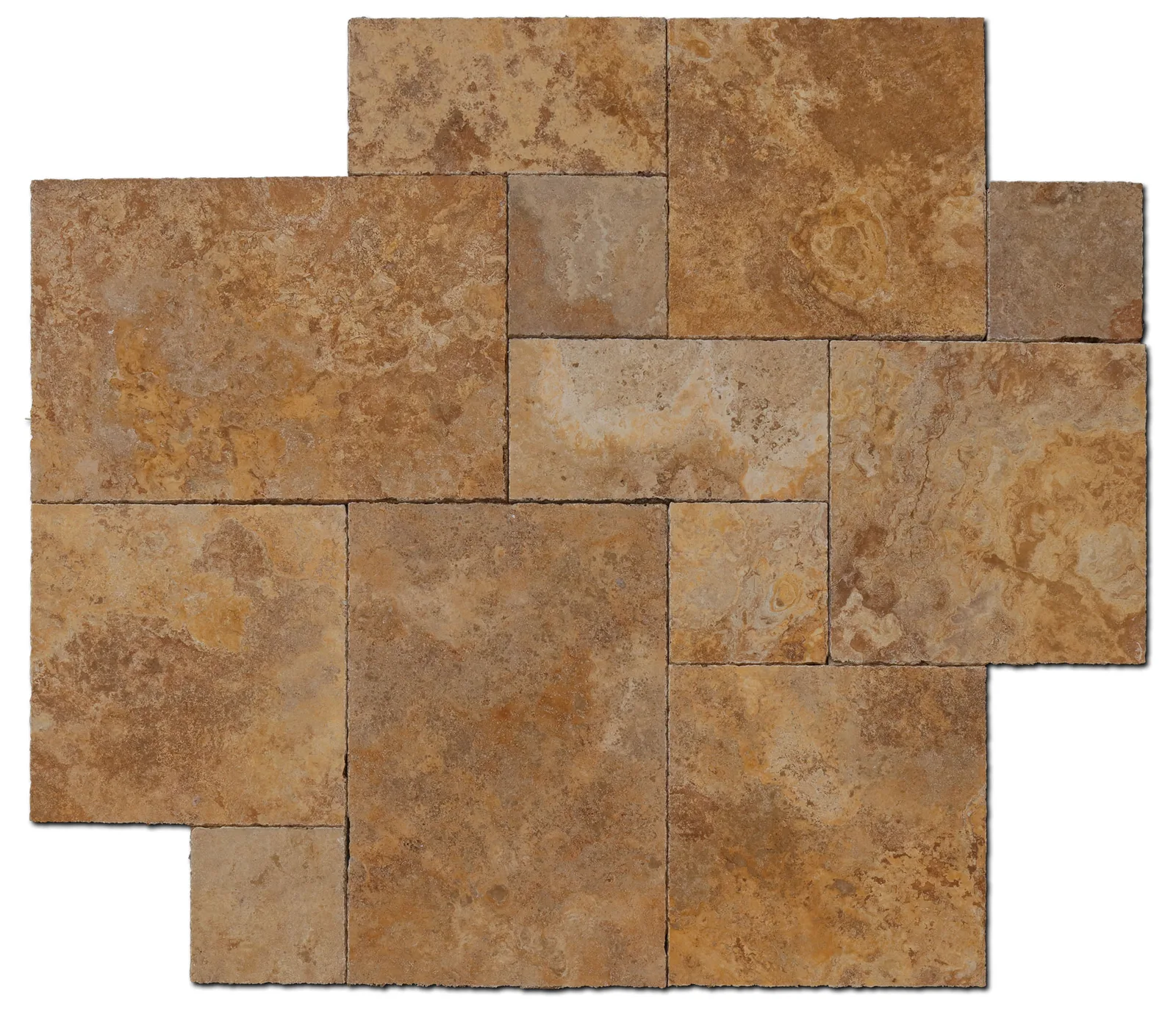 Tuscany Gold Chiseled Edge