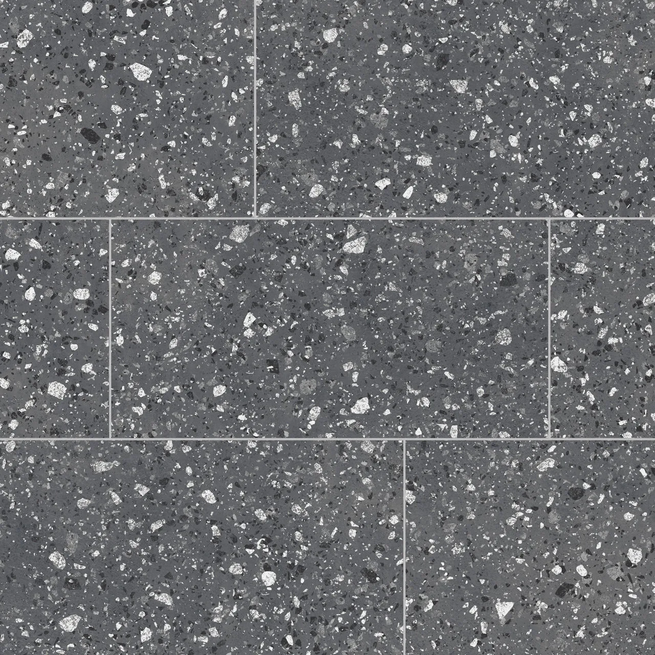 Daltile Poke Raven Flecks 12X24, Matte, Rectangle Porcelain Tile