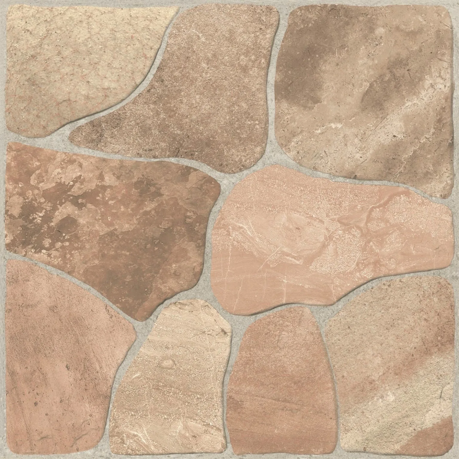 Altea Cuero Porcelain Tile 18x18 in warm earthy tone, perfect for floor and wall applications