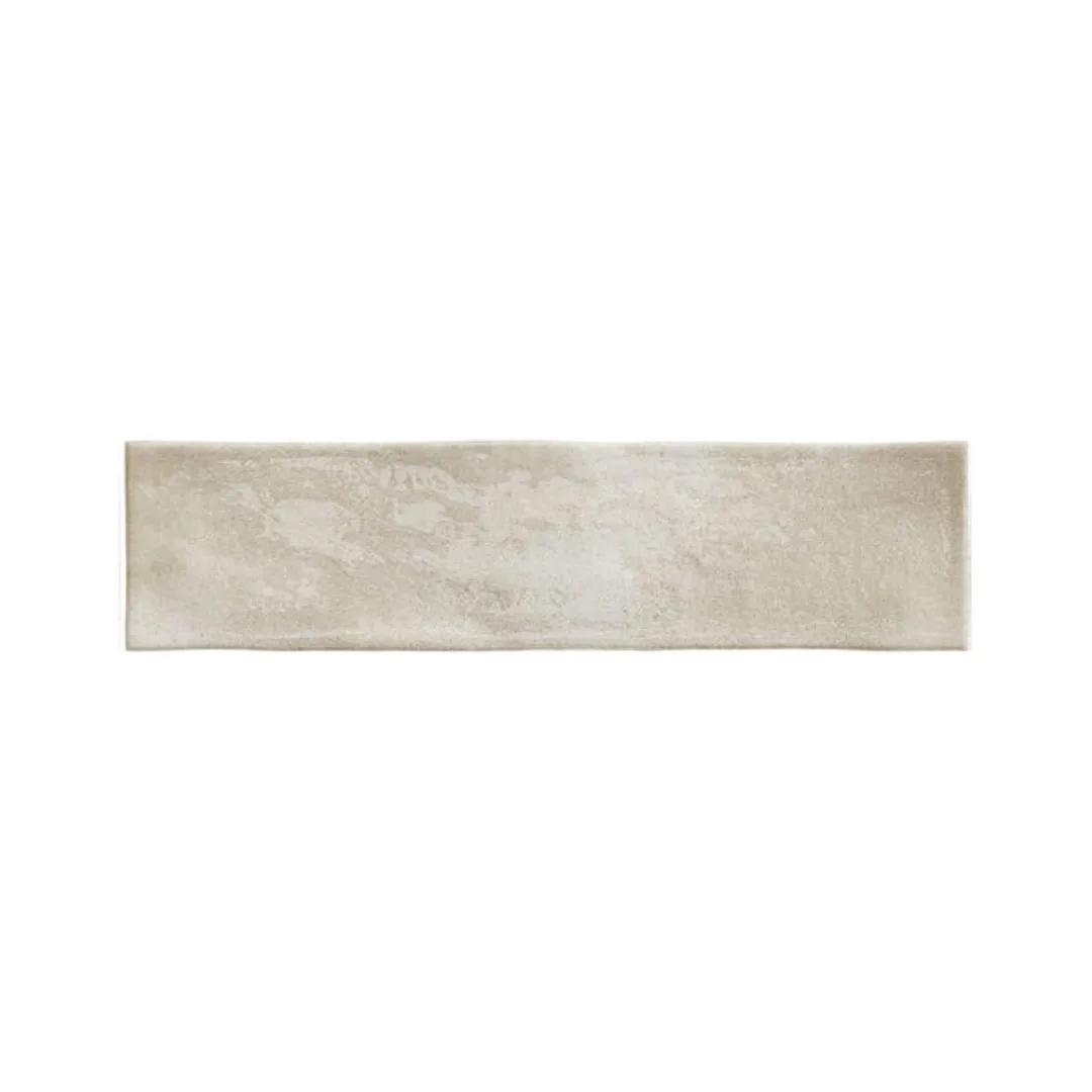Melanie Ceramic Tile in glossy Blue, Green, Cotto, Beige, White, Grey, Charcoal, size 3x12, glazed ceramic material