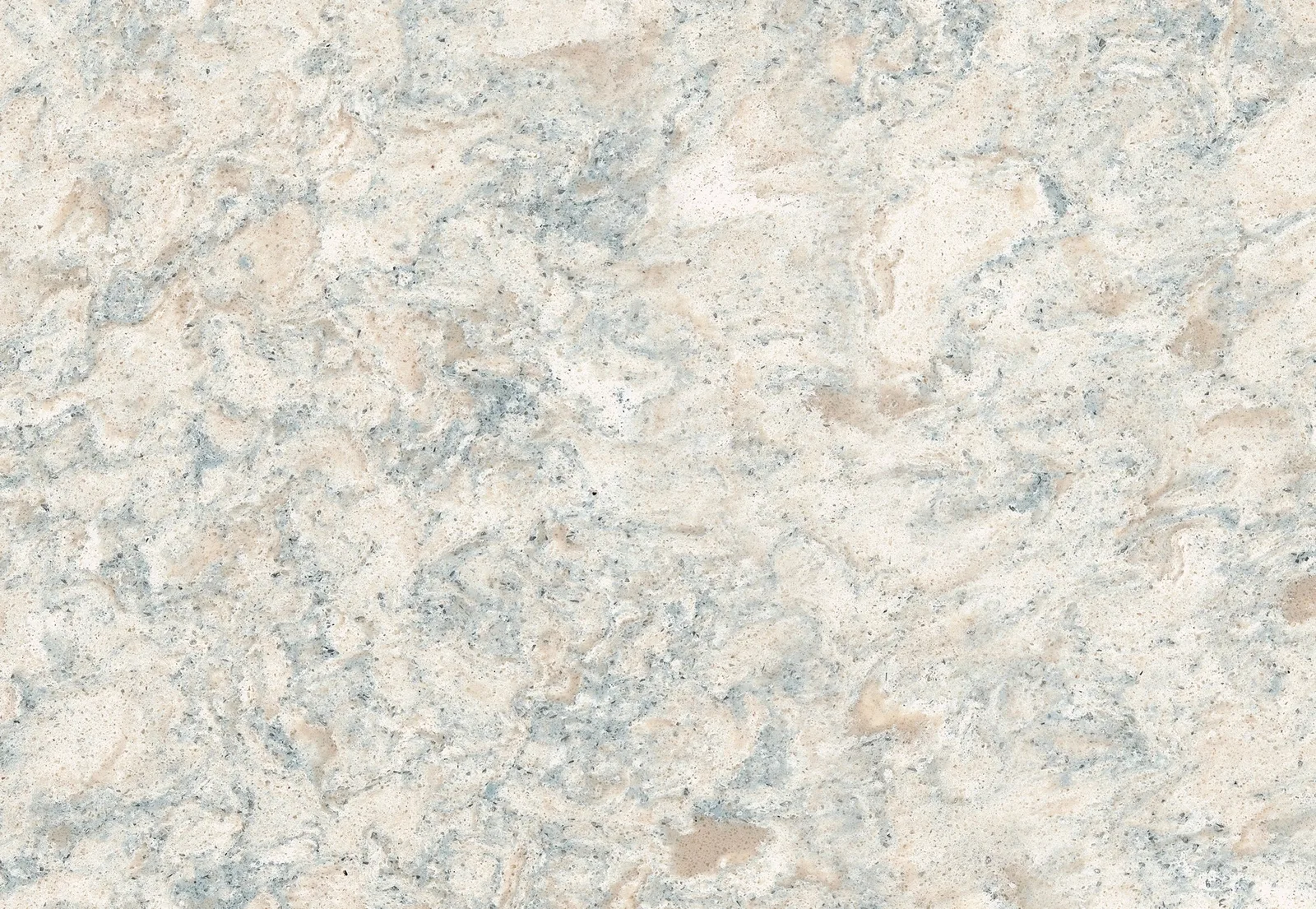 Montgomery Quartz Countertop in Cambria Matte and Polished finishes, 132" x 65.5", durable quartz material