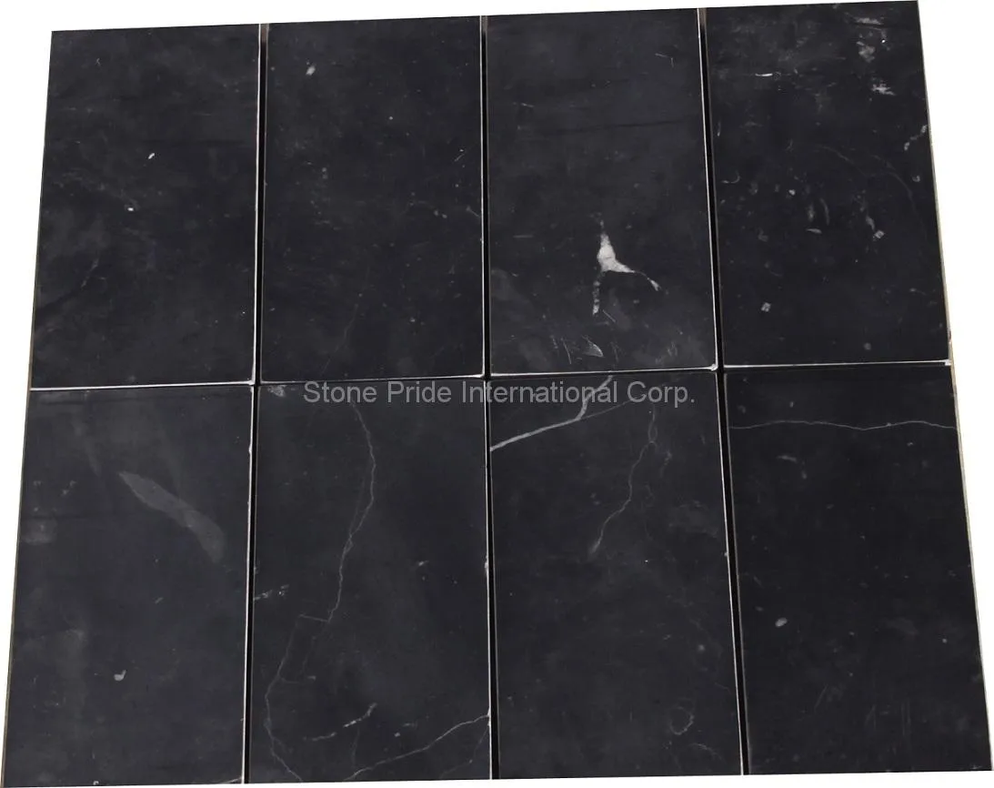 Black Marquina Marble Tile