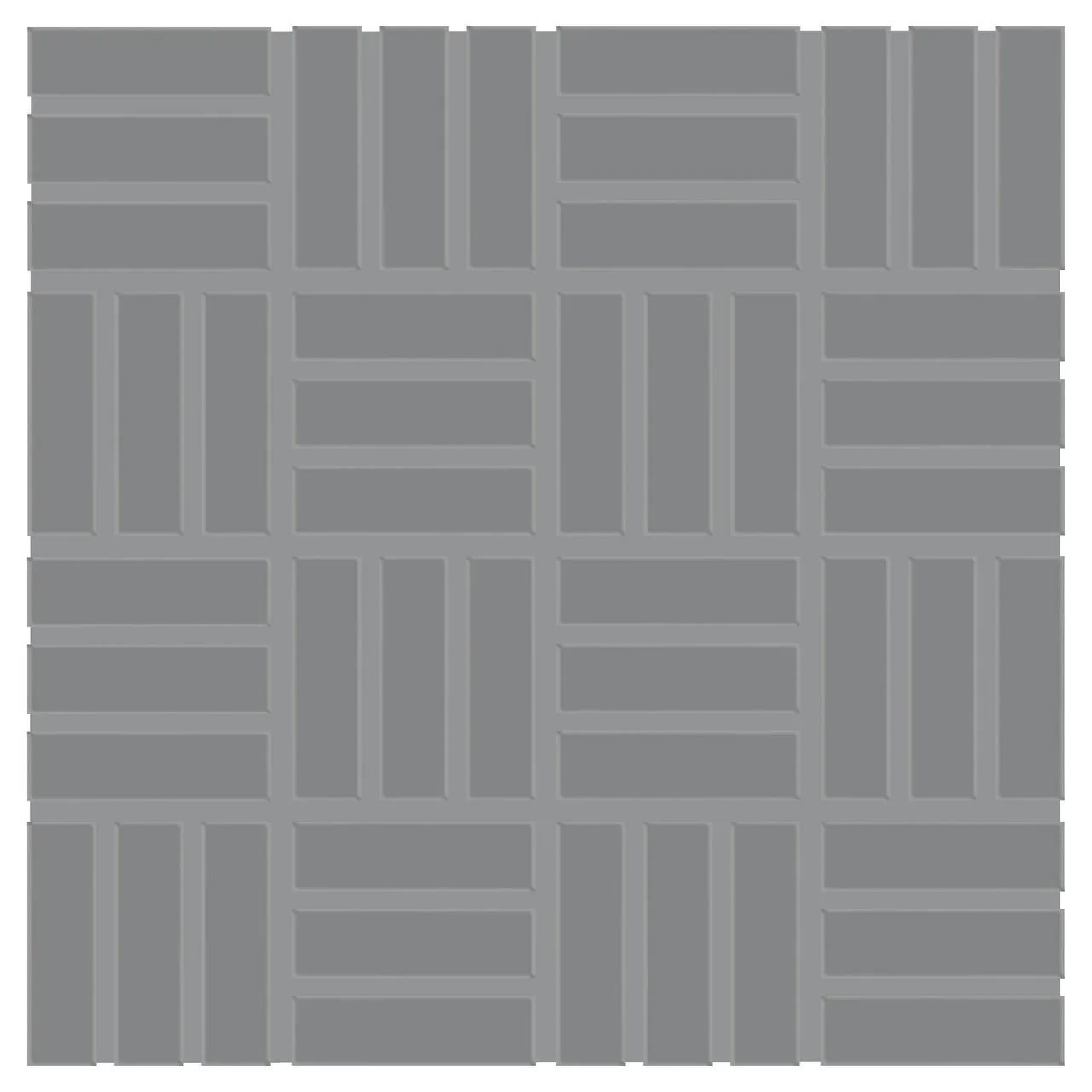 Daltile Color Wheel Mosaic Suede Gray