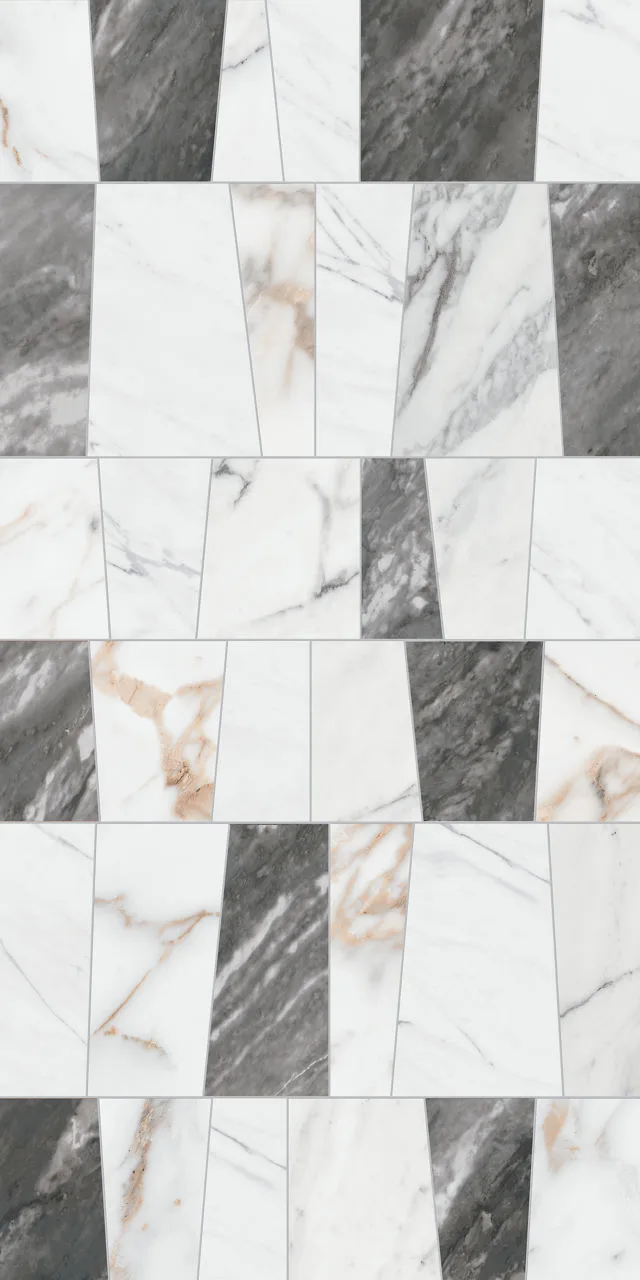 Daltile Marble Attache Lavish Moderna Deco