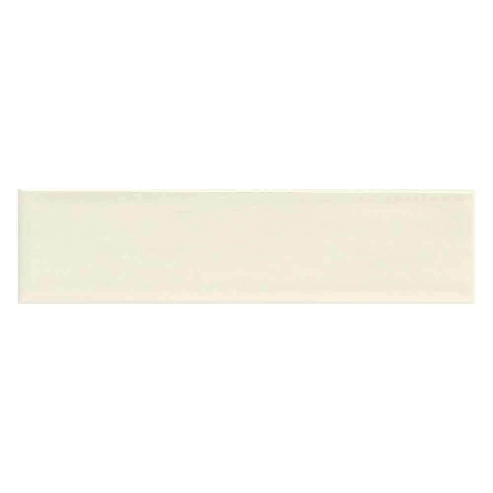 Milk Ceramic Tile 2x8 ceramic pressed in satin and gloss finishes from the Beat collection by Lungarno