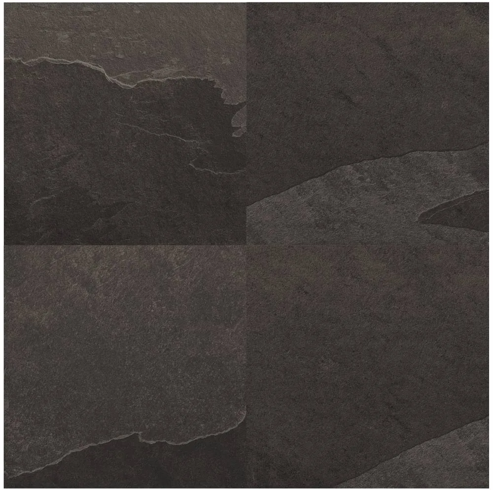 Thunder Black Porcelain Pavers