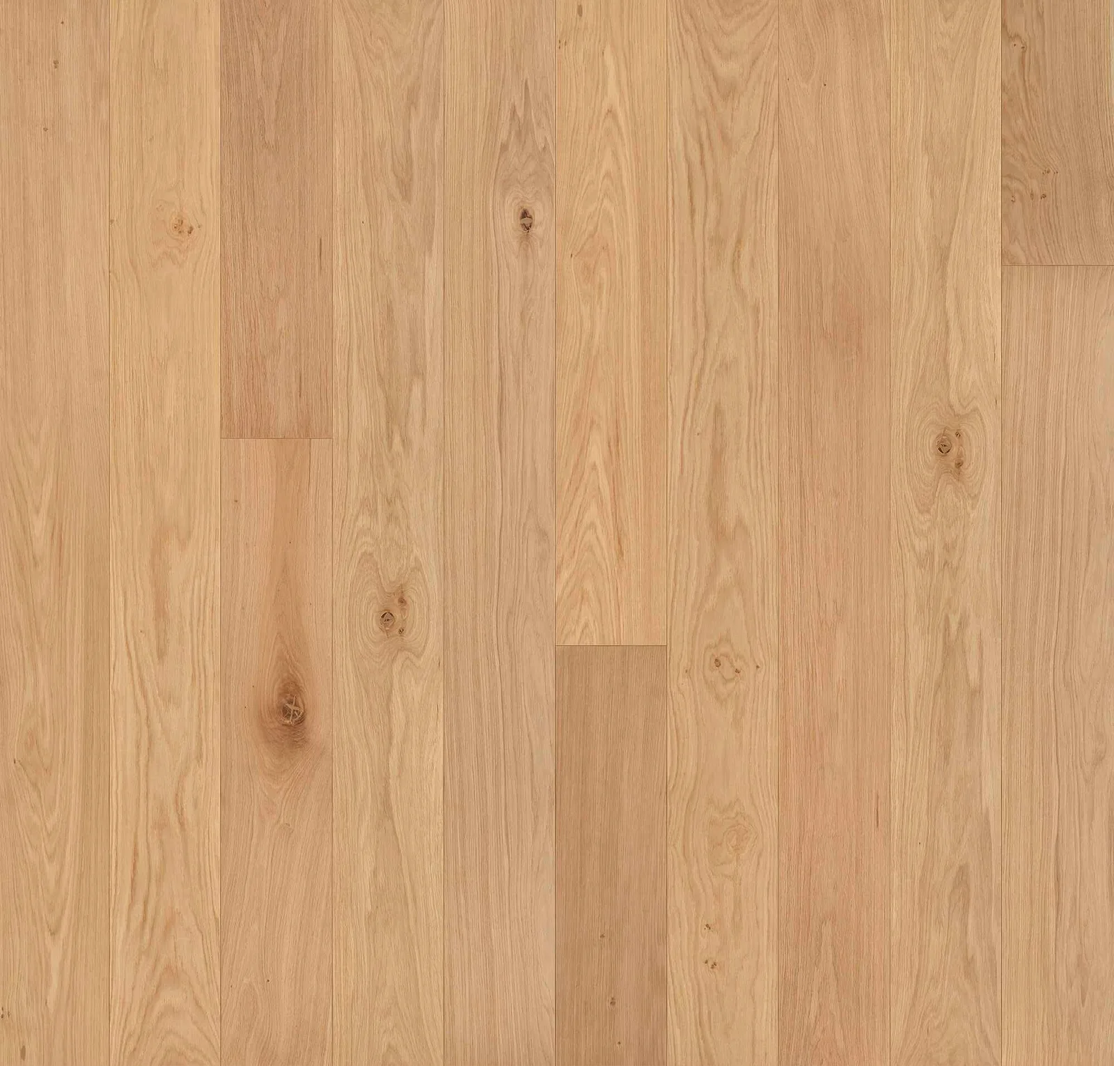 Sella Engineered Hardwood Flooring in light wire-brushed finish, 7-1/2" width, European Oak material