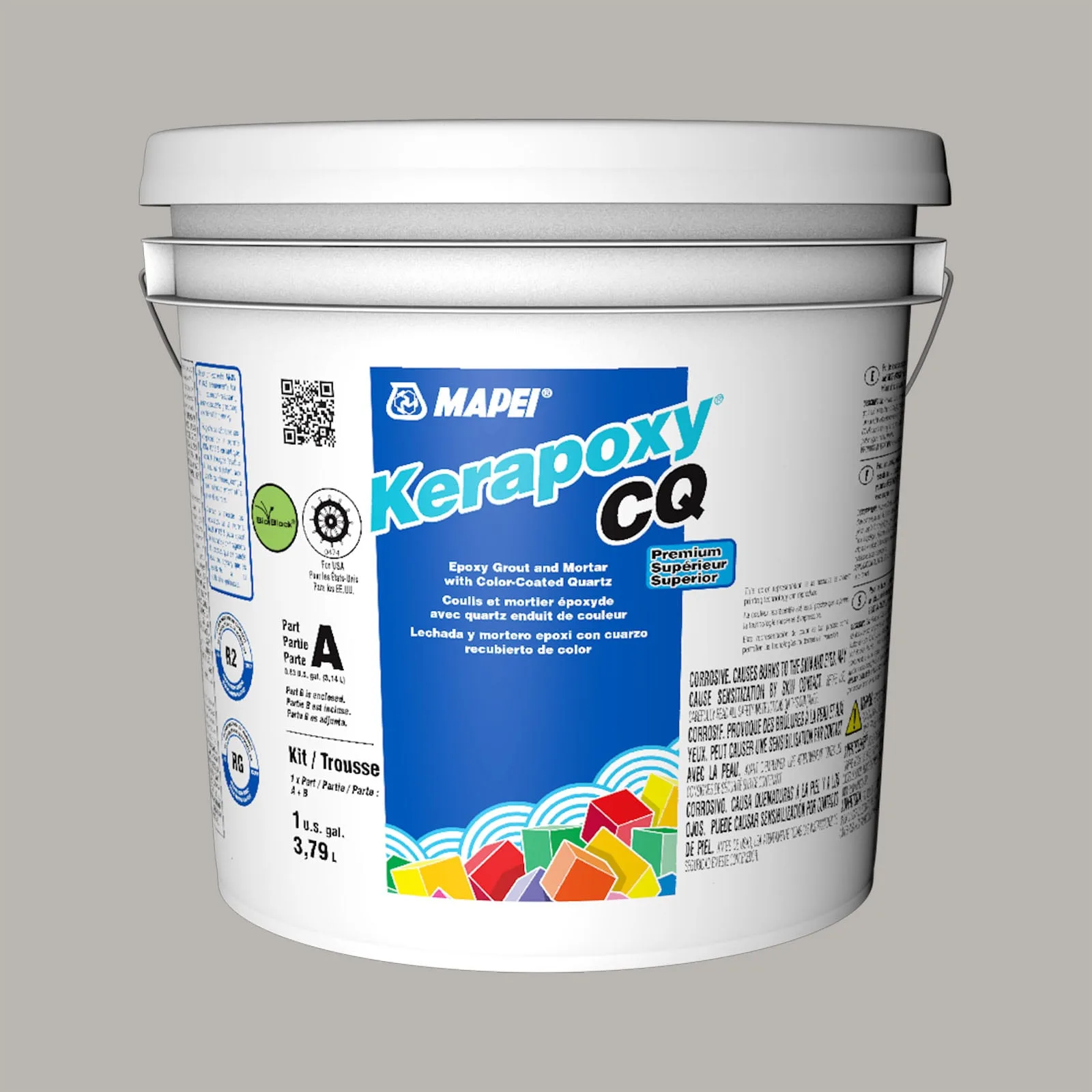Mapei Kerapoxy CQ Cobblestone #5103 Epoxy Grout (1 Gal)