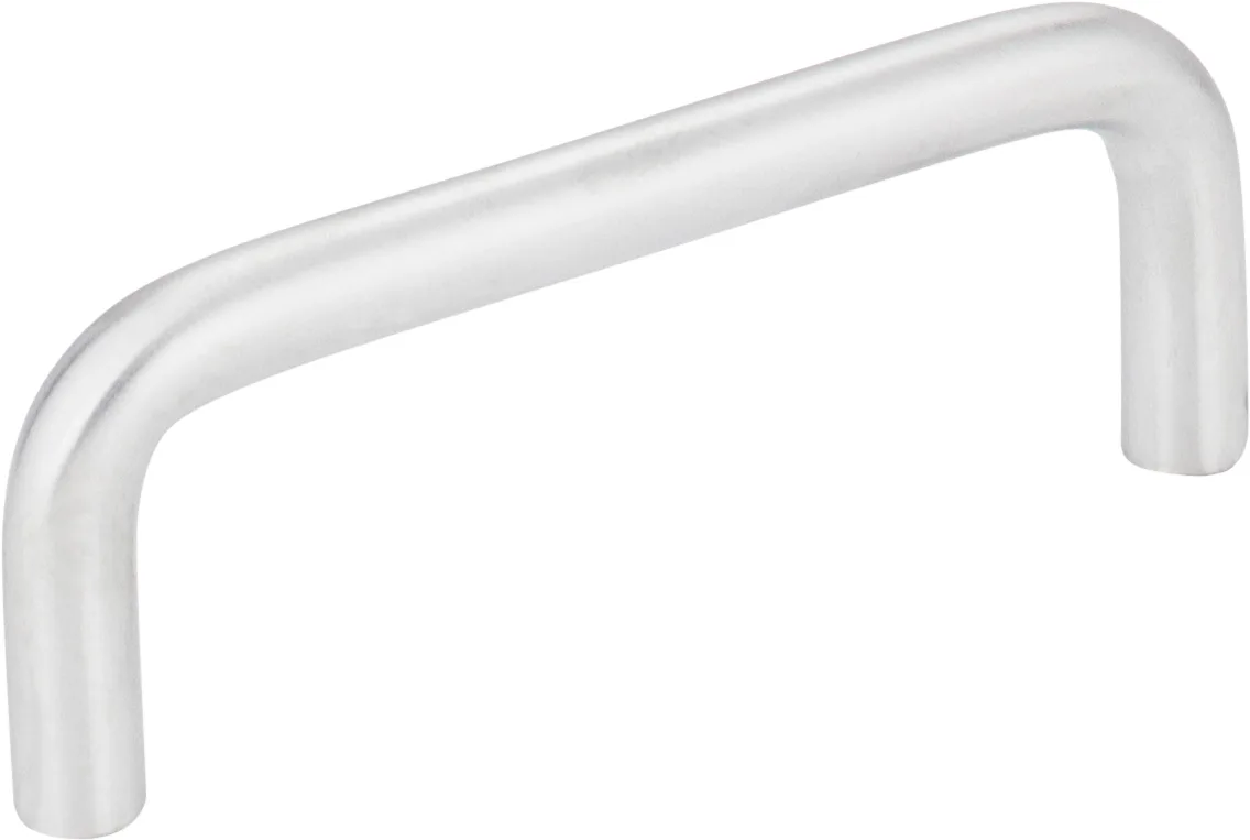 Torino Wire Pull-3 in Matte Black, 3-5/16" overall length, steel decorative hardware