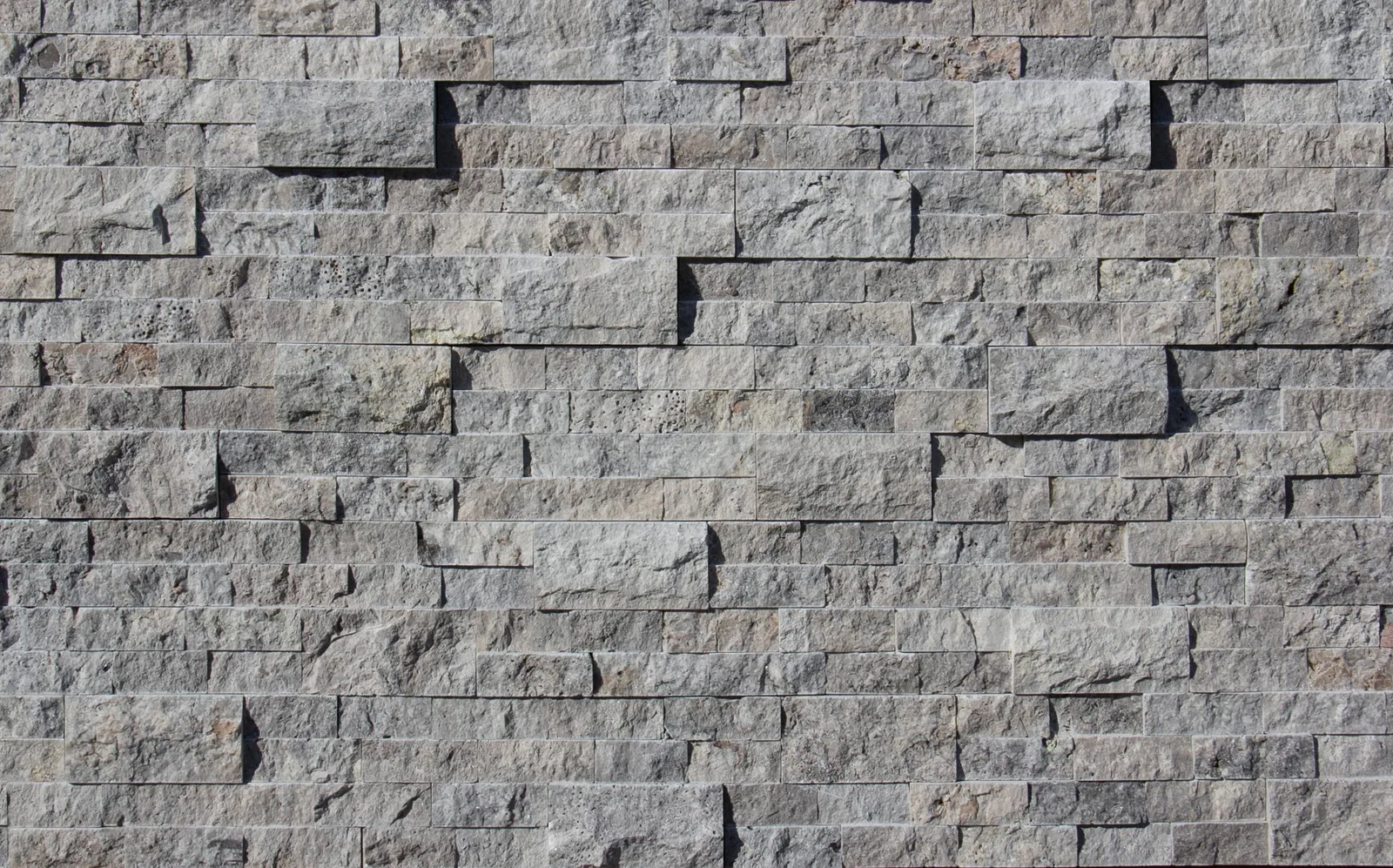 Silver Natural Stone Ledger Panel