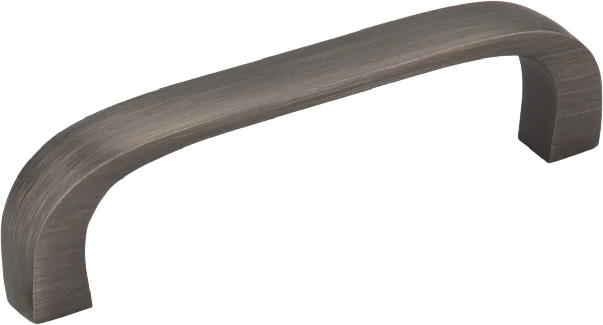 Slade Cabinet Pull-3 in Pewter finish, 3-3/8 inch overall length, decorative hardware for cabinets
