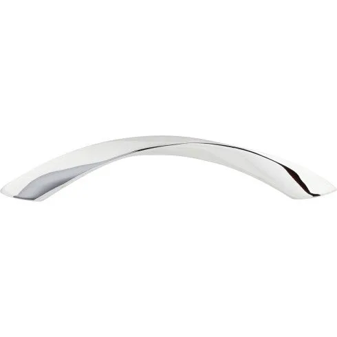 Twist Pull in Polished Chrome, Brushed Satin Nickel, and Flat Black finishes, decorative hardware by Top Knobs