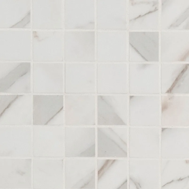 Pietra Calacatta 2x2 Mosaic
