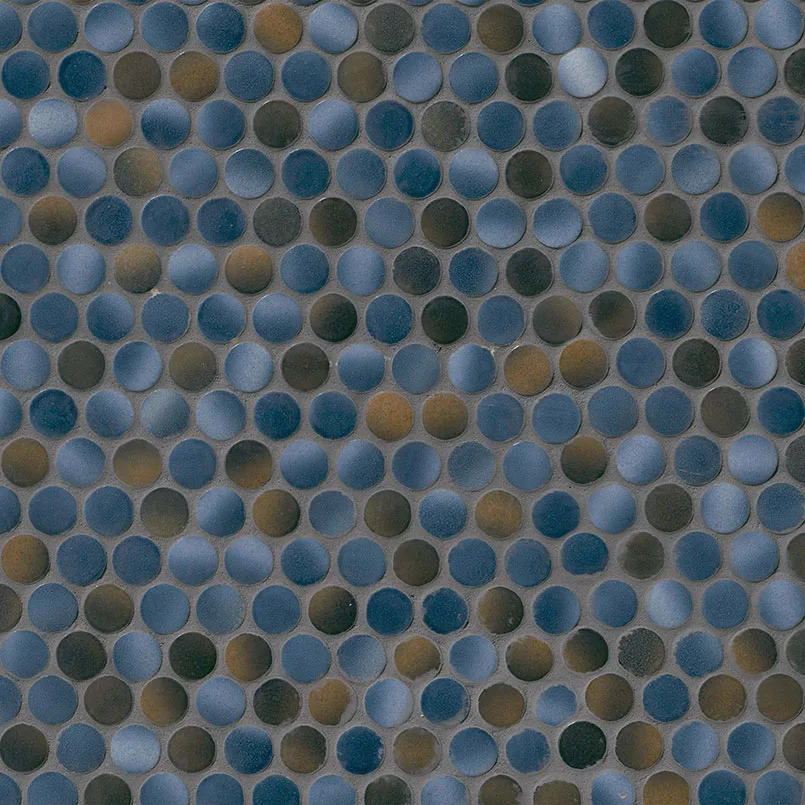 Penny Round Azul