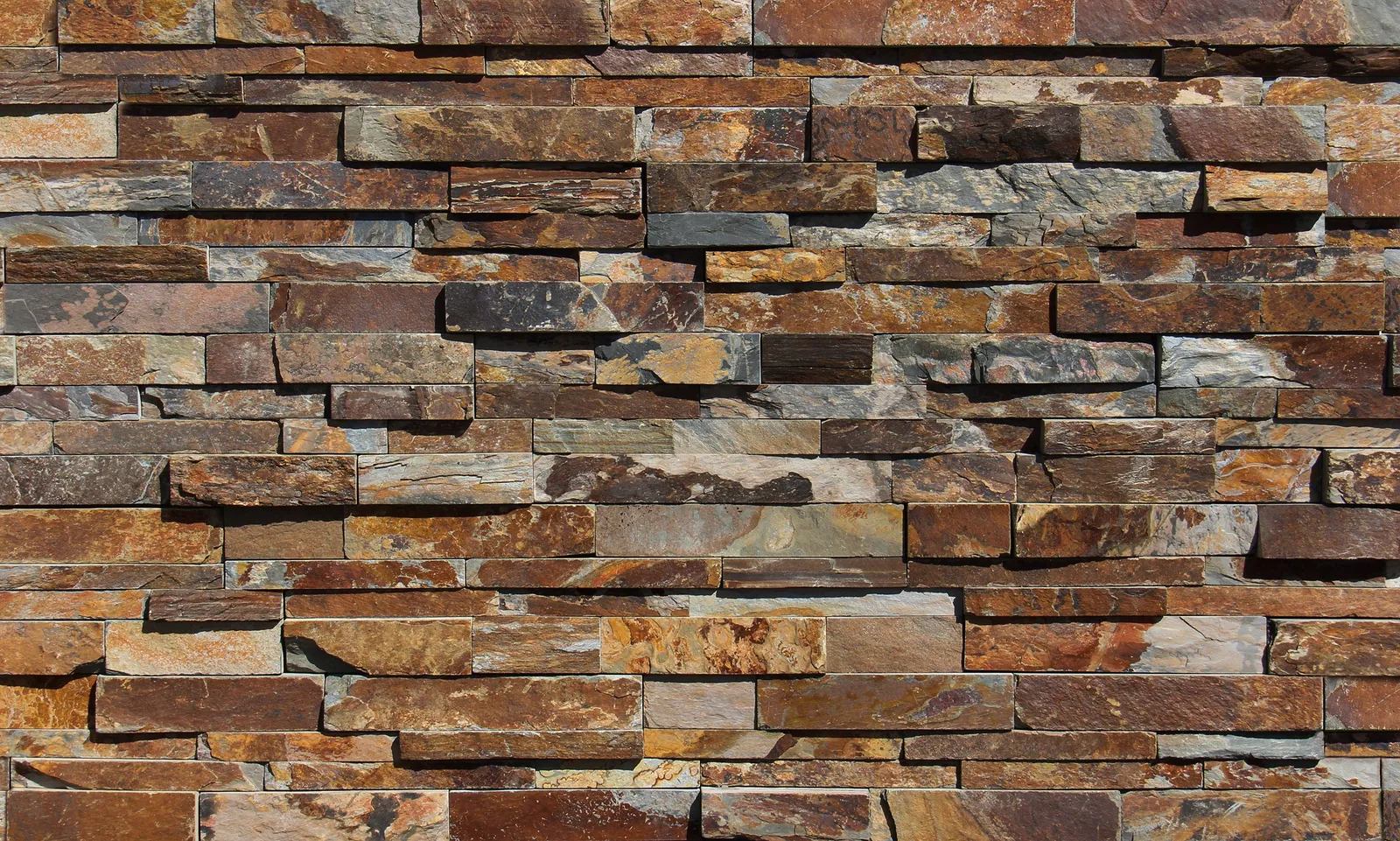 Natural Gold Natural Stone Ledger Panel