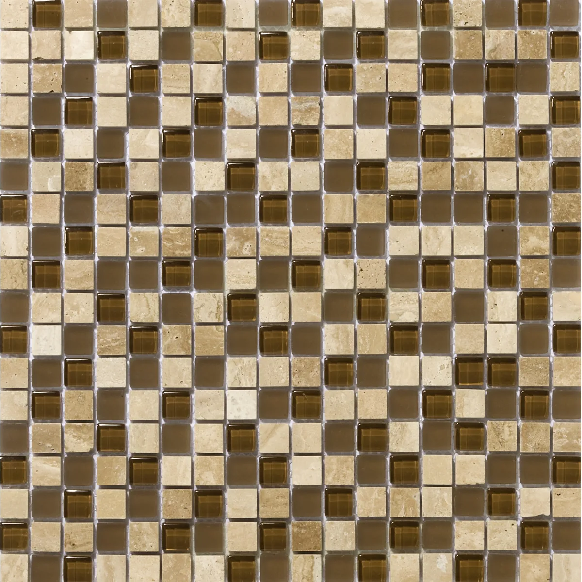 Lucente Glass Stone Gloss/Matte Mosaic .625x.625