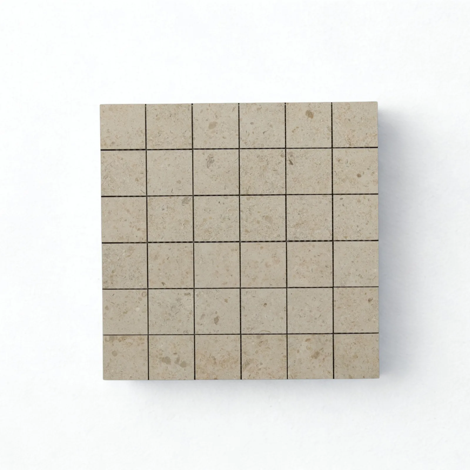 Gascogne Beige Square Mosaic