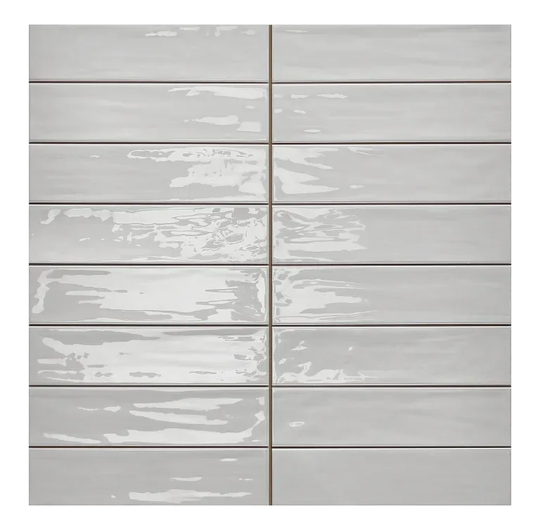 Gioia Steel 4x16 Glossy Low-Fired Porcelain Wall Tile
