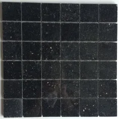 Black Galaxy Marble Mosaic