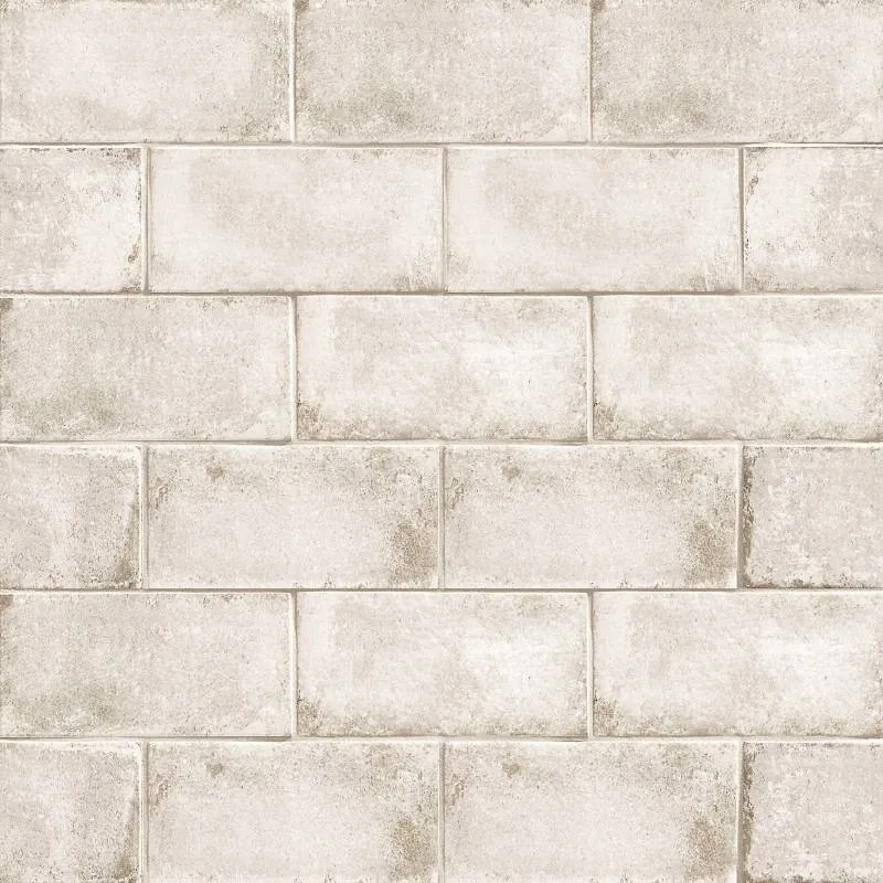 Rice porcelain tile in gloss finish, 4x9 and 9x18 sizes, rectangular shape, suitable for walls and floors