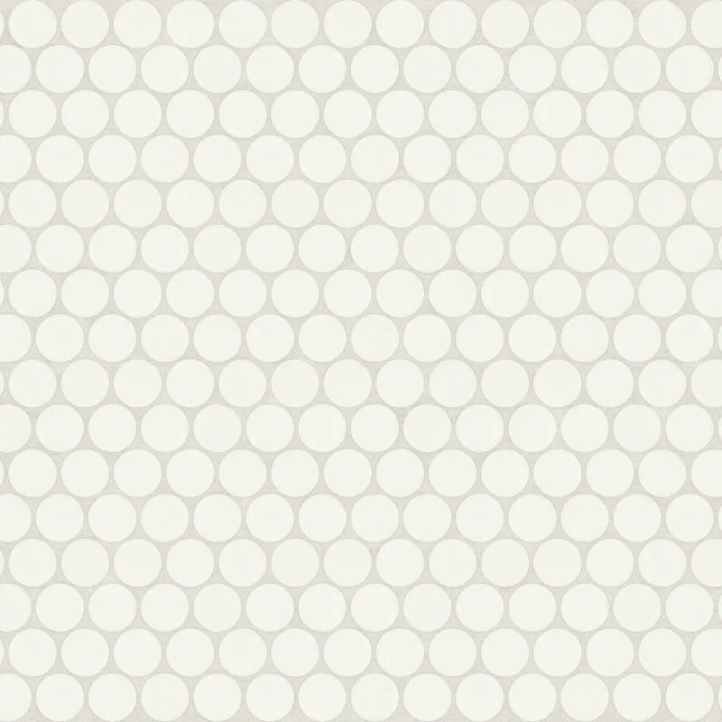 Marin Pearl White (White) Mosaic