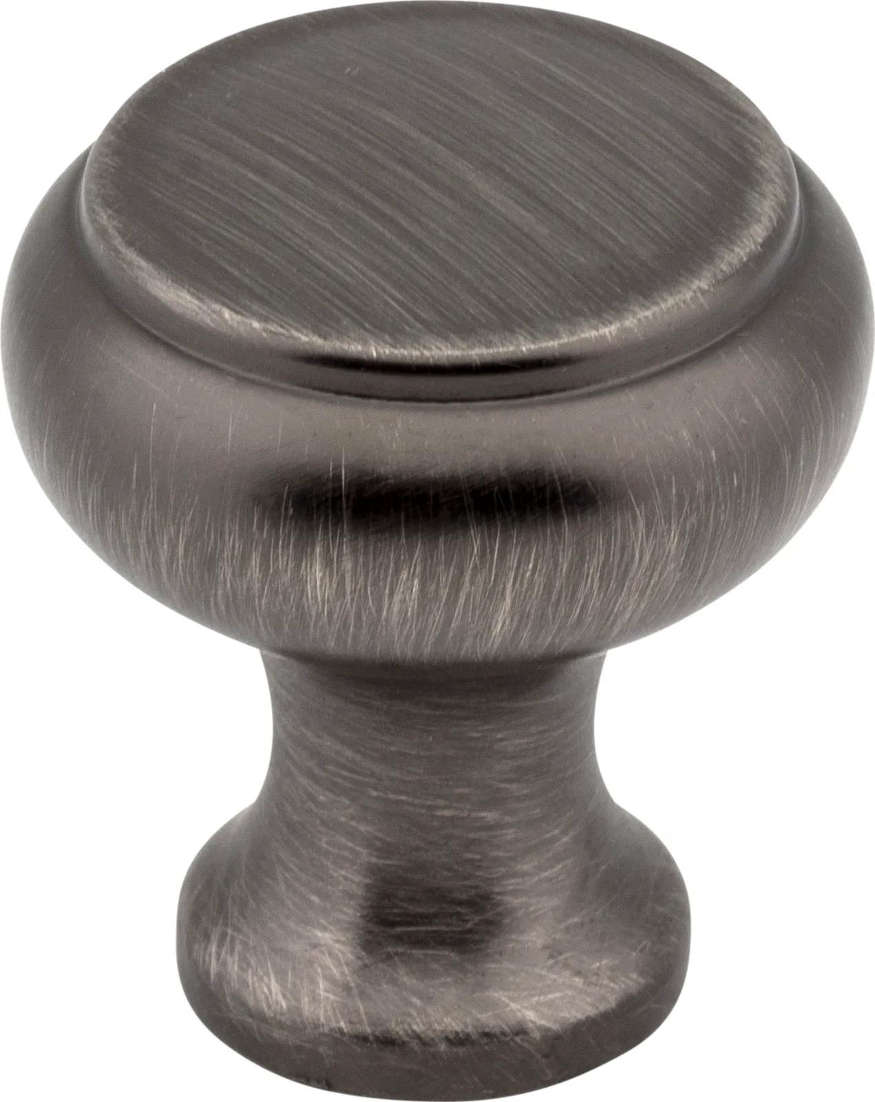 Westbury Cabinet Knob in Chrome finish, 1-3/16" diameter, decorative hardware for cabinets