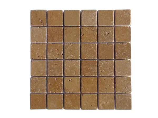 Noce Toros Travertine Mosaic