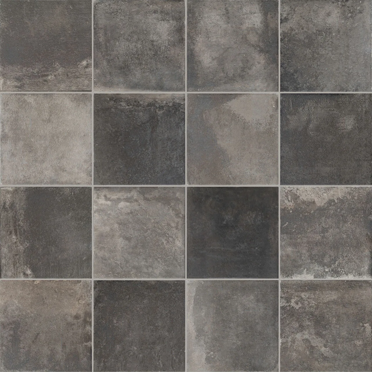 Marazzi Cotto Revival Baltic porcelain tile in matte finish, available in 2x9 and 8x8 sizes, glazed porcelain material