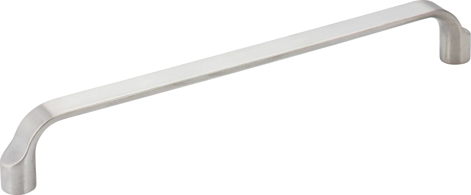 Brenton Cabinet Pull-192 in Matte Black, 8-1/16" overall length, decorative hardware for cabinets