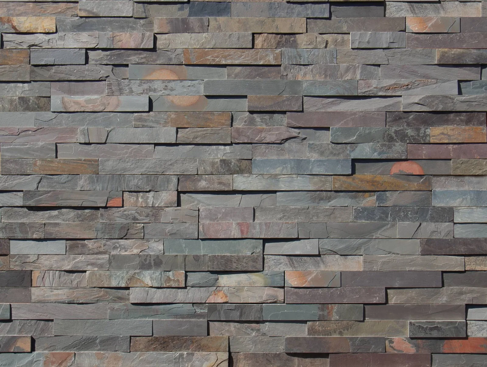 Indian Gold Natural Stone Ledger Panel