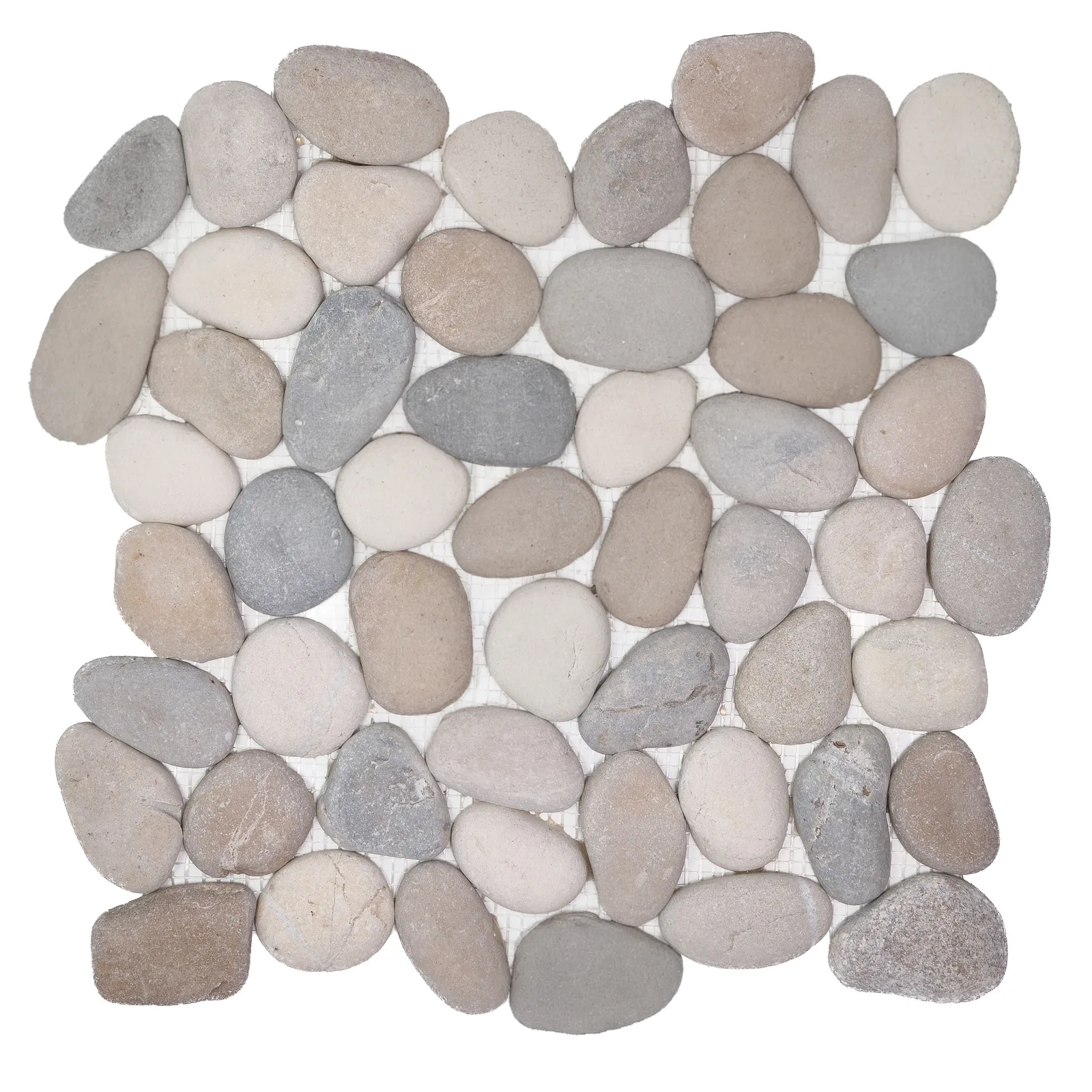 Jave-Tan Leveled Indonesian Pebble Mosaic