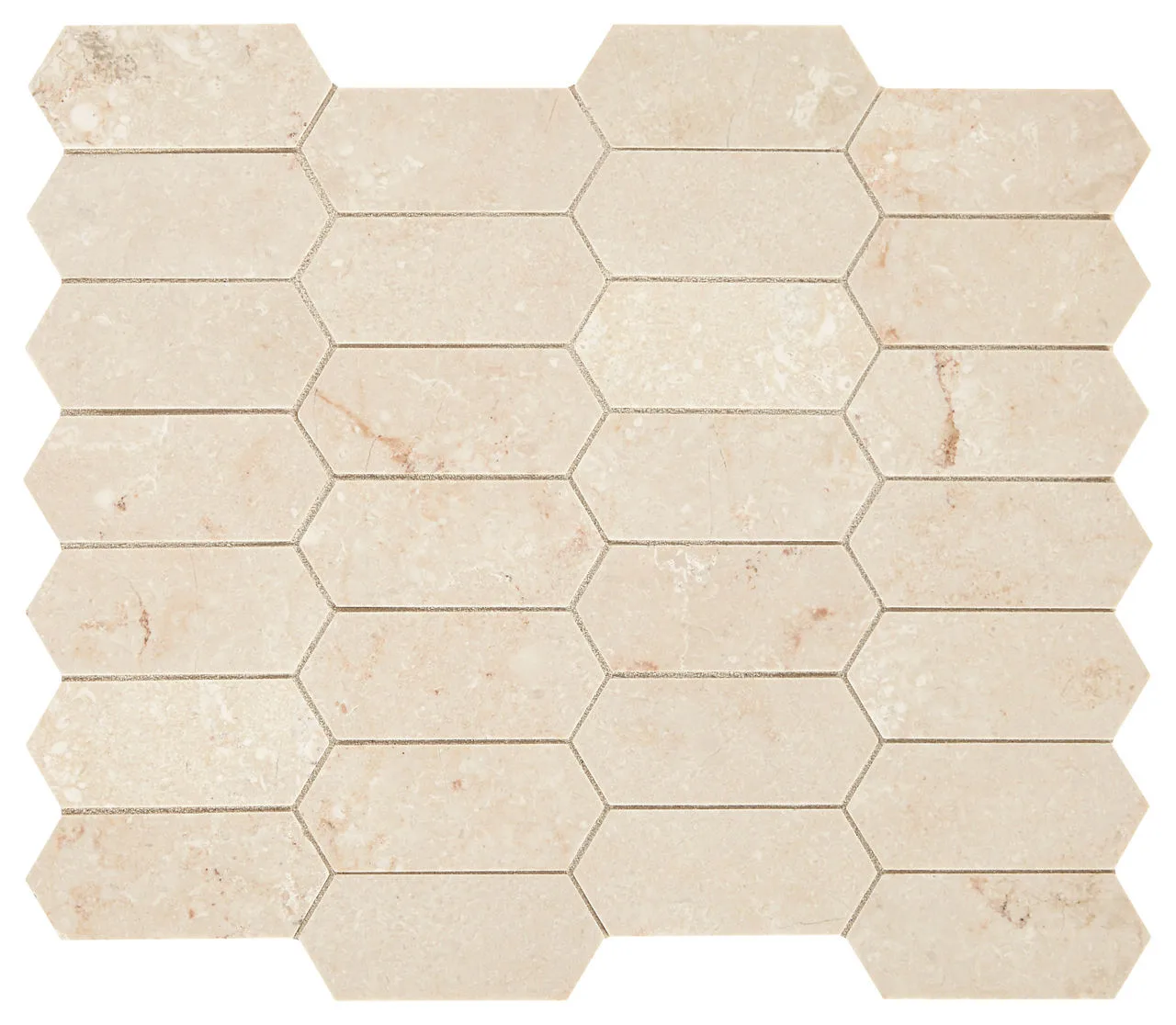 Daltile Marble Latte 2X4, Honed Natural Stone Tile