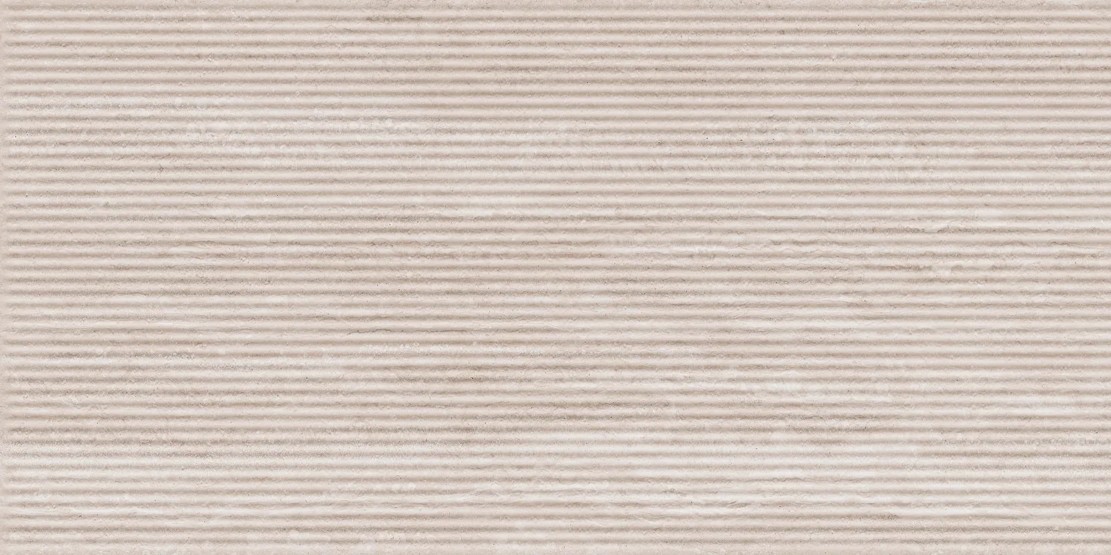 Travertine Veincut Canetto 3D Deco tile in Bianco and Beige color, 24x48 size, matte finish, natural travertine material