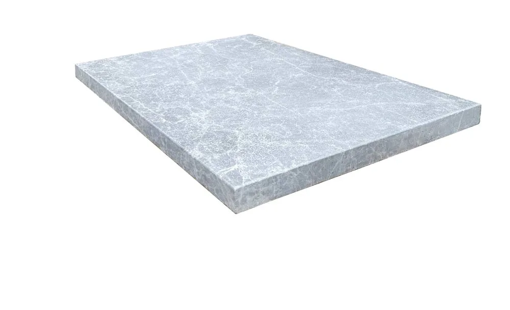 Tundra Marble Pavers in leather finish, 12x24 size, natural marble material