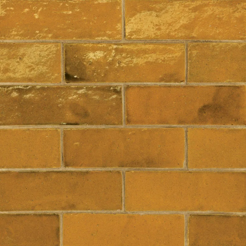Caramel ceramic tile 4x4 and 2x6 sizes, glossy finish, square and rectangle shapes, made of ceramic material