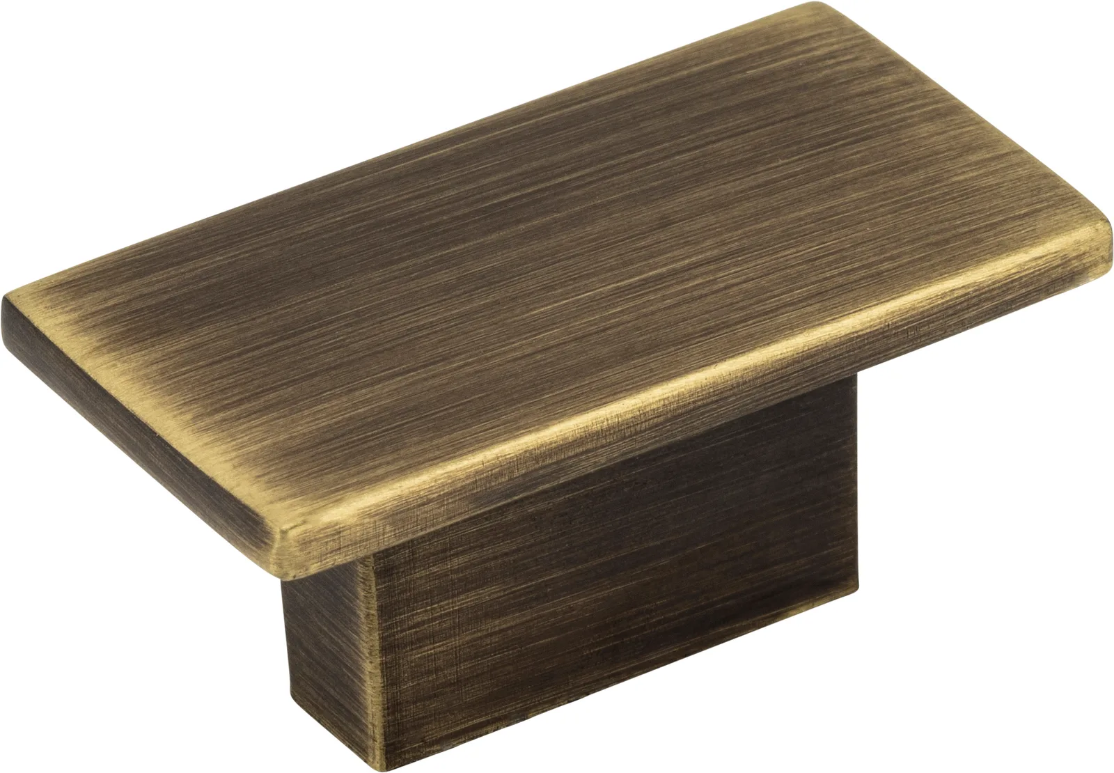 Mirada Cabinet Knob in Oil Rubbed Bronze, 1-9/16" overall length, decorative hardware by Jeffrey Alexander