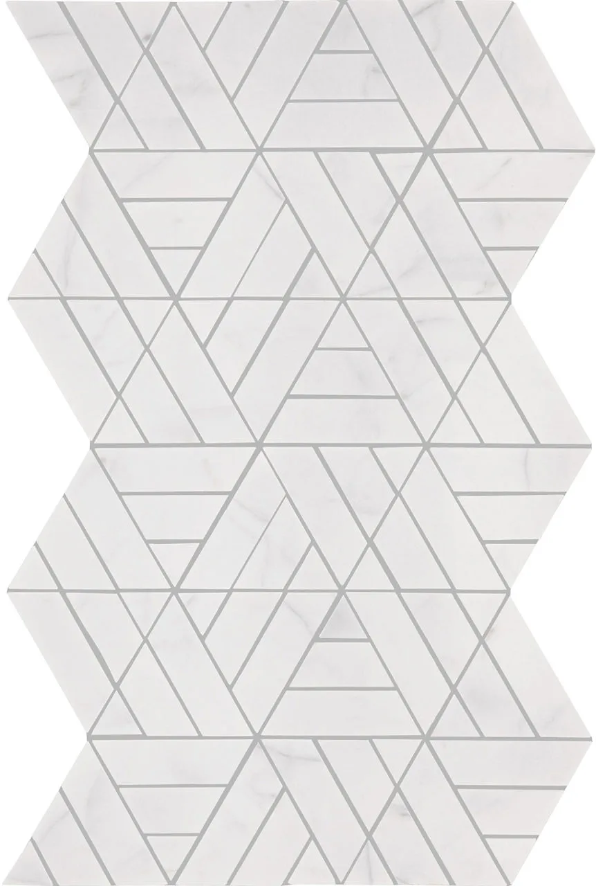 Daltile Perfit Mosaix Saran White
