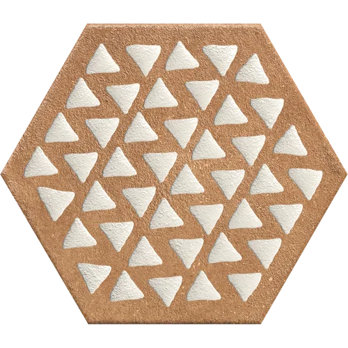 Intarsio Chamotte Hexagon