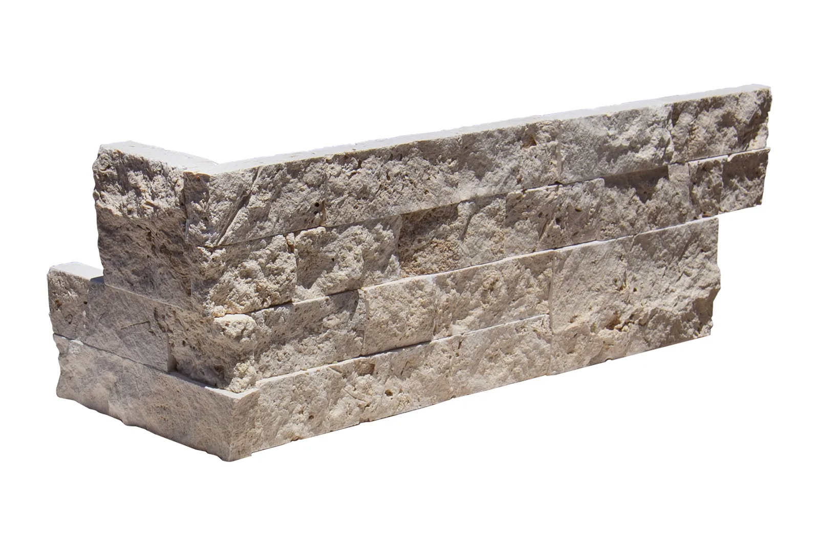 Cordoba Cream - Light Travertine Ledger Panel