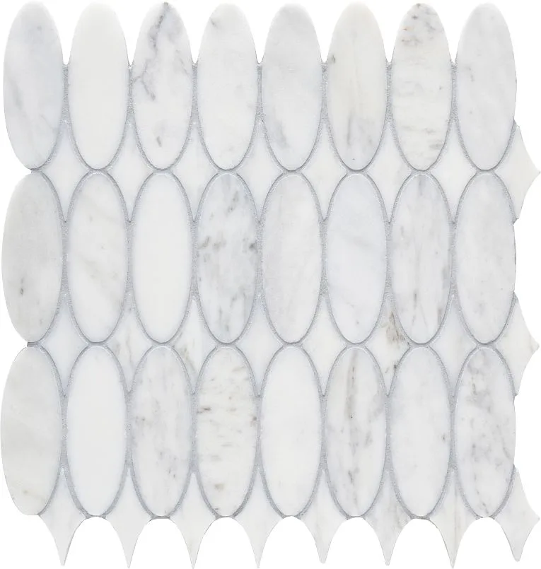 Calacatta Gris Oval