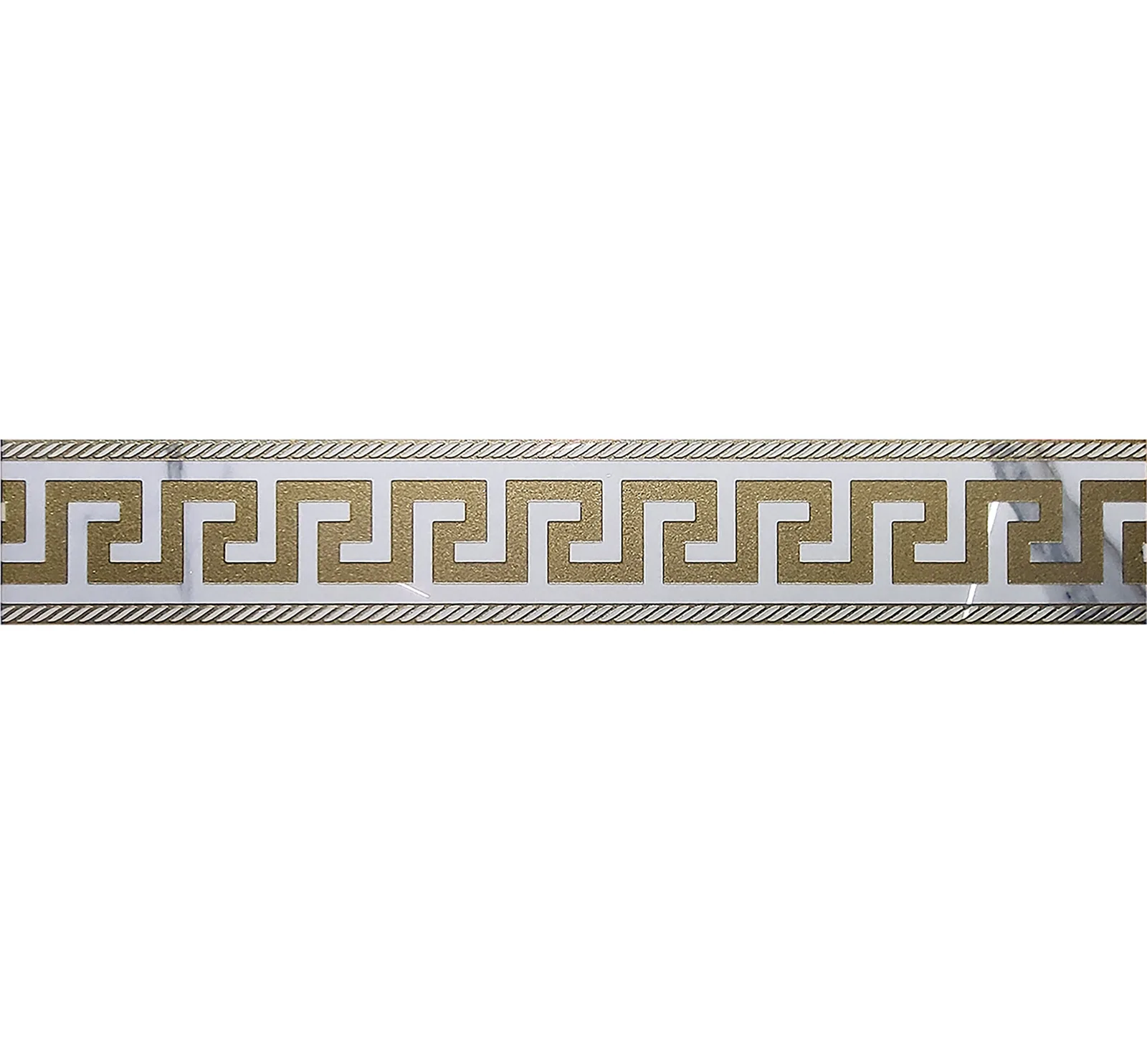 Greca Sabbiata Statuario White