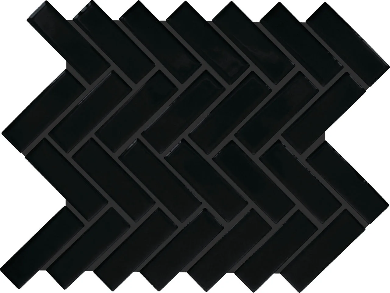 Daltile Color Wheel Mosaic Black
