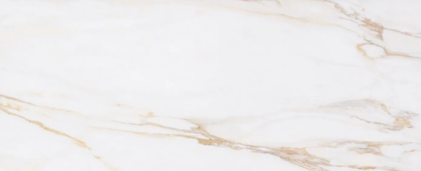 Statuario Nice porcelain tile in polished white finish, size 24x48