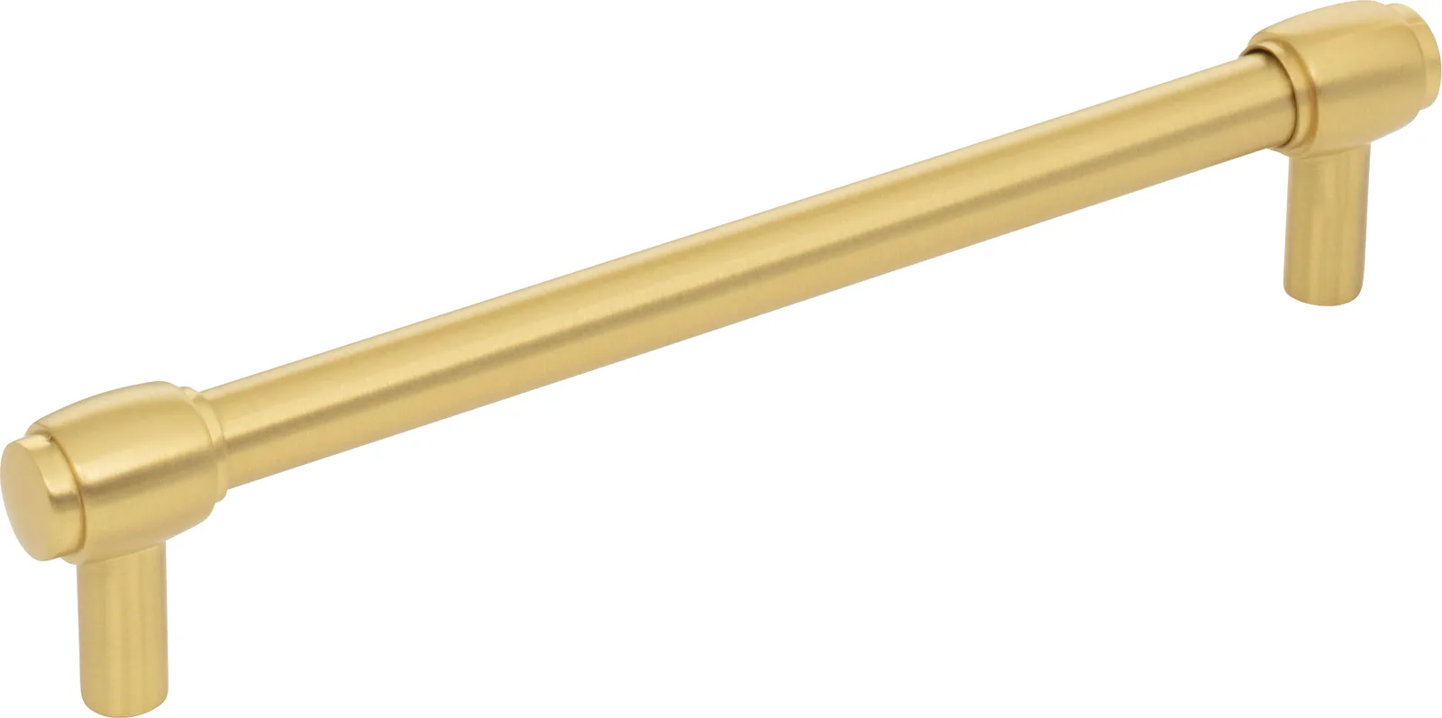 Hayworth Cabinet Pull-160 in Satin Nickel, decorative hardware, 7-1/4 inch overall length, stylish cabinet accessory